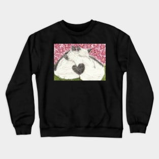 Snuggles cat kitten Crewneck Sweatshirt